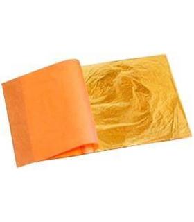 Oro Falso Color 2 14x14 cm 25 hojas | Productos para la Restauración 