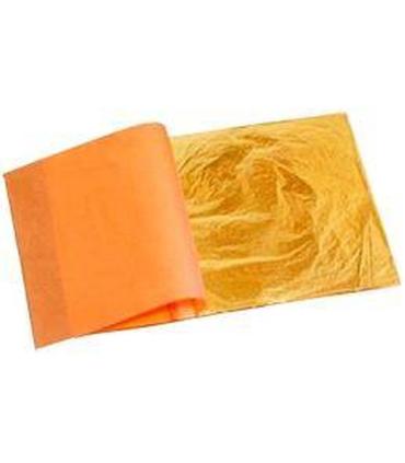 Oro Falso Color 2 14x14 cm 25 hojas | Productos para la Restauración 