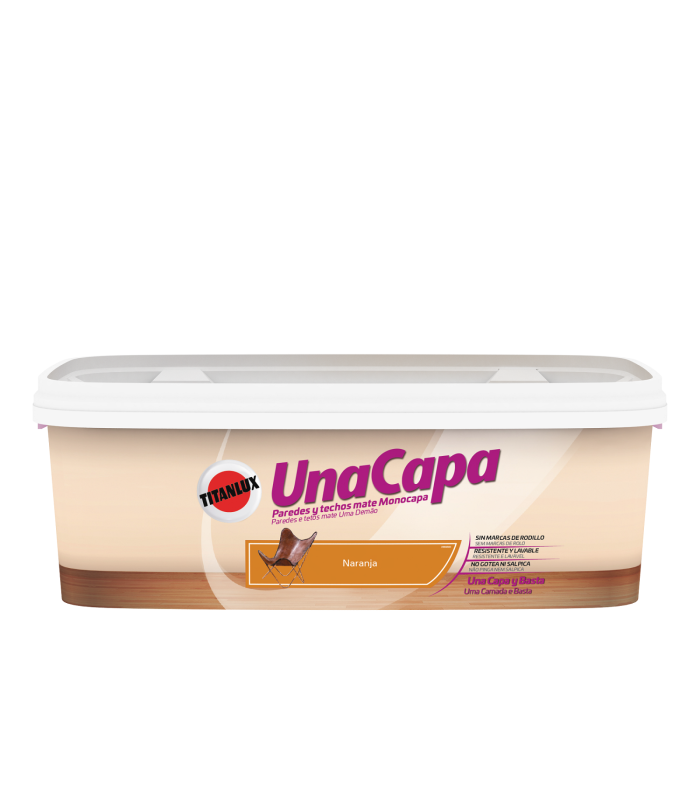 Titan Una Capa Naranja 2,5 L | Titan Una Capa 