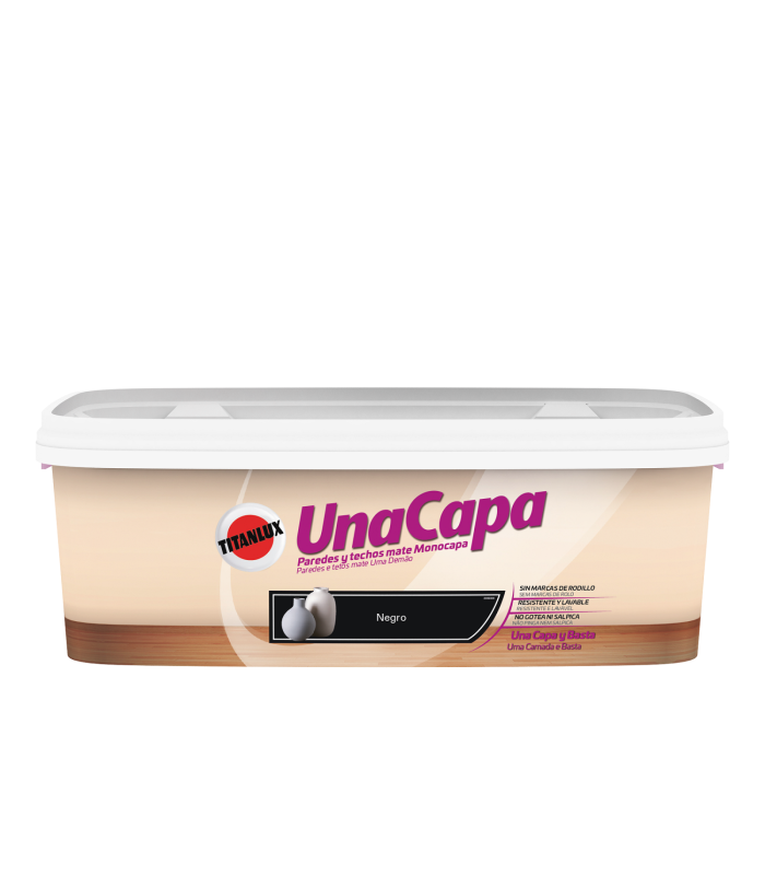 Titan Una Capa Negro 2,5 L | Titan Una Capa 