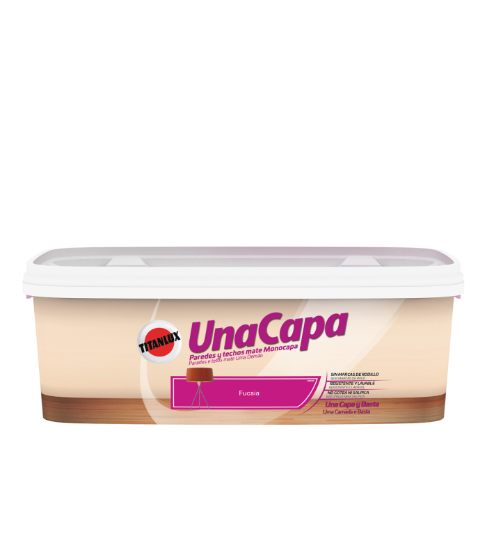 Titan Una Capa Fucsia 2,5 L | Inicio 