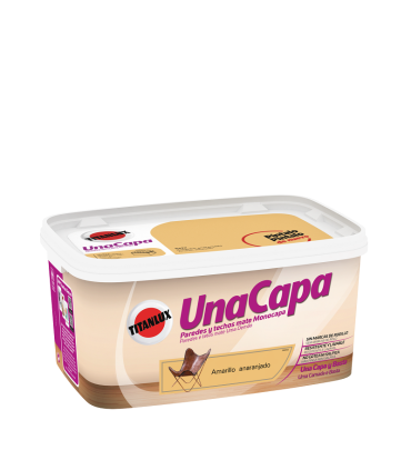 Titan Una Capa Amarillo Anaranjado 4 L | Titan Una Capa 