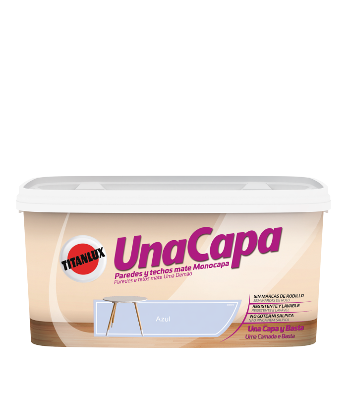 Titan Una Capa Azul 4 L | Titan Una Capa 