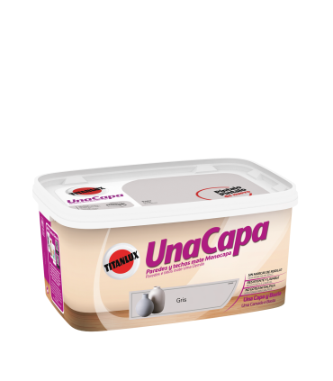 Titan Una Capa Gris 4 L | Titan Una Capa 