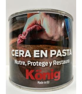 Cera en Pasta König 500 ml | Productos para la Restauración de la Madera 