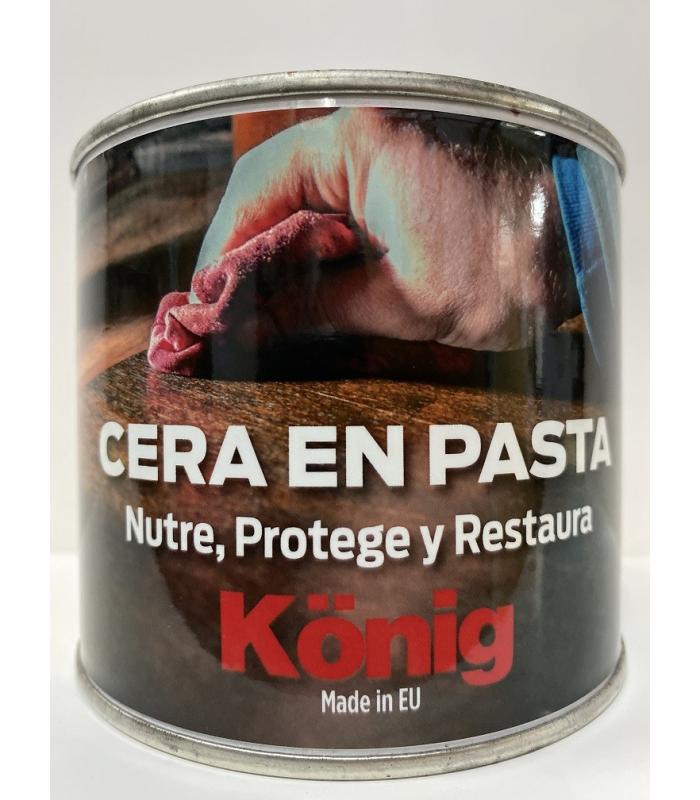 Cera en Pasta König 500 ml | Productos para la Restauración de la Madera 