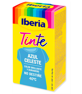 Tinte Iberia para Ropa Azul Celeste | Productos para la ropa 