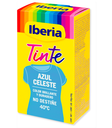 Tinte Iberia para Ropa Azul Celeste | Productos para la ropa 