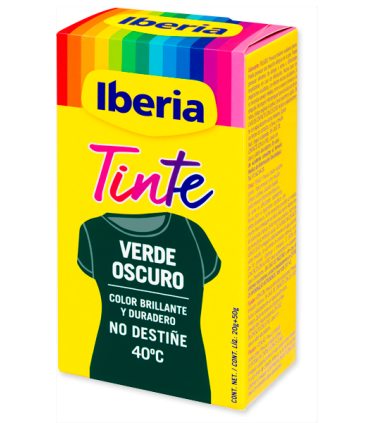 Tinte Iberia para Ropa Verde Oscuro | Productos para la ropa 