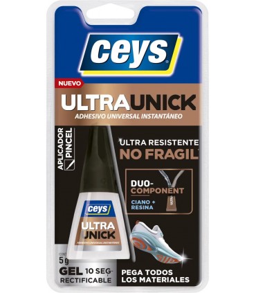 Ultraunick Gel Pincel 5 g | Adhesivos y Pegamentos 