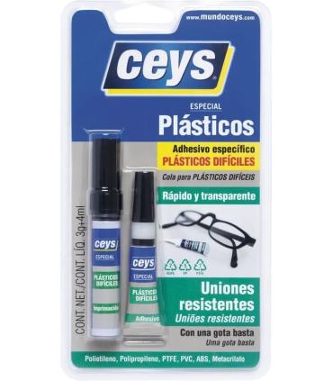 Adhesivo Plasticos Dificiles 3 g + 4 ml | Adhesivos y Pegamentos 