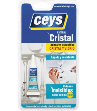 Adhesivo Especial Cristal 3 g | Adhesivos y Pegamentos 