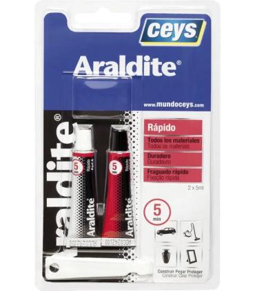Araldite Rapido 5 + 5 ml | Adhesivos y Pegamentos 