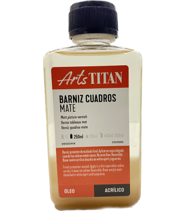 Barniz cuadros mate 250ml óleo y acrílico | Inicio 