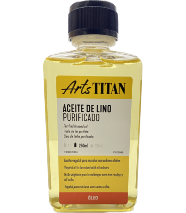 Aceite de lino purificado 250ml óleo | Inicio 