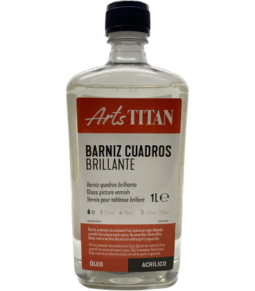 Barniz cuadros brillante 1L acrílico | Inicio 