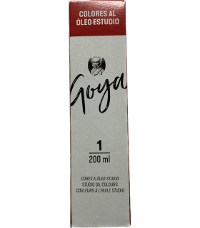 Pintura oleo blanco de titanio 200ml | Inicio 