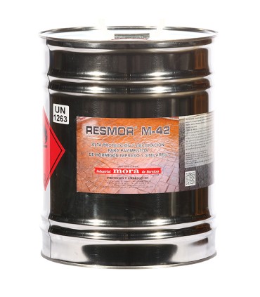 Barniz Resina para hormigon impreso de alta proteccion Resmor-M42 20