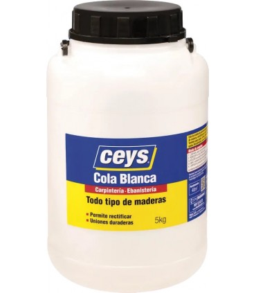 Cola Blanca Profesional 5 Kg Boca Estrecha | Adhesivos, Pegamentos y
