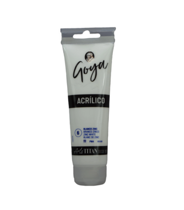Acrilico blanco zinc Nº6 125ml | Acrilico Goya 