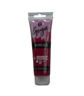 Acrílico Carmin garanza Nº15 125ml | Acrilico Goya 