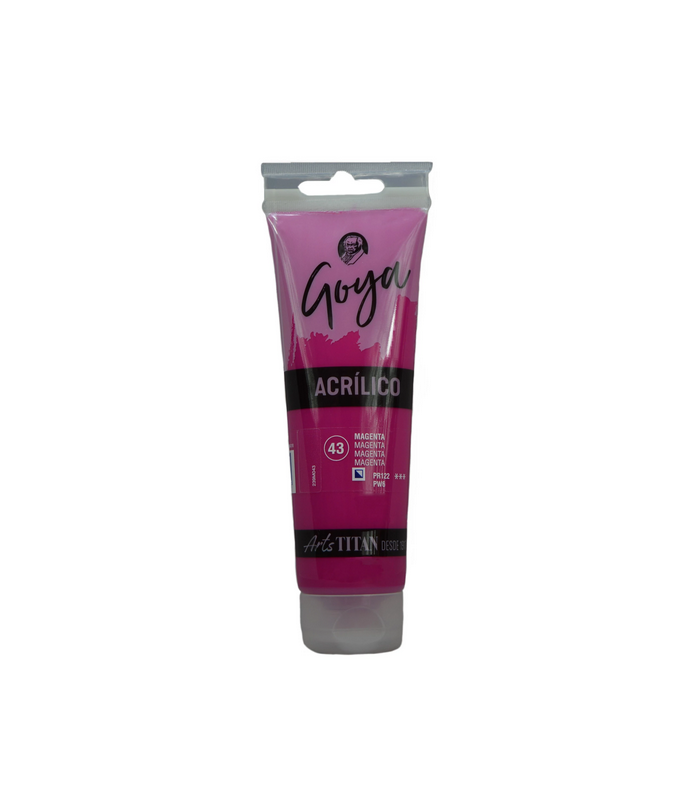 Acrílico Magenta Nº43 125ml | Acrilico Goya 