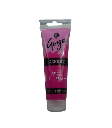 Acrílico Magenta Nº43 125ml | Acrilico Goya 