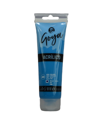 Acrílico Goya azul celeste Nº49 125ml | Acrilico Goya 