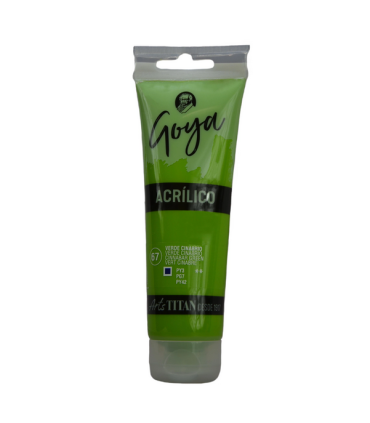 Acrílico Goya Verde cinabrio Nº67 125ml | Acrilico Goya 