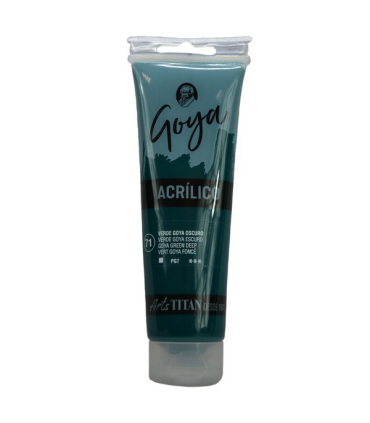 Acrílico Goya Verde GOYA oscuro Nº71 125ml | Acrilico Goya 