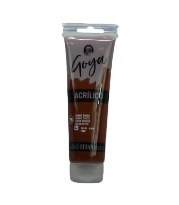 Acrílico Goya Pardo oxido Nº75 125ml | Acrilico Goya 