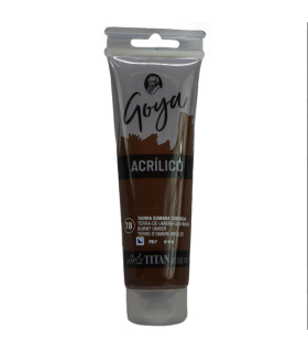 Acrílico Goya Tierra sombra tostada Nº78 125ml | Acrilico Goya 