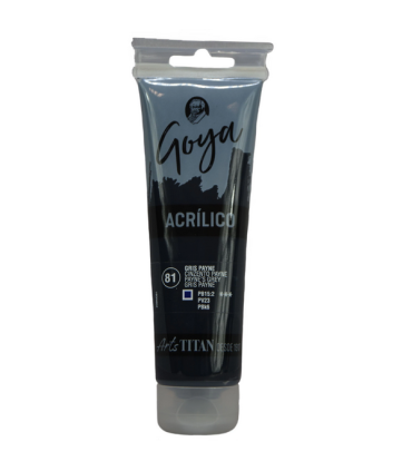 Acrílico Goya Gris payne Nº81 125ml | Acrilico Goya 