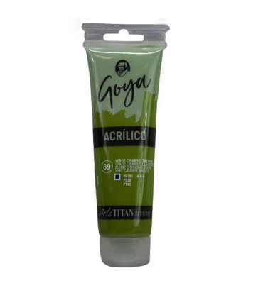 Acrílico Goya Verde cinabrio tostado Nº89 125ml | Acrilico Goya 