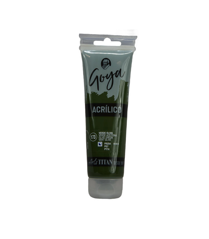 Acrílico Goya Verde oliva Nº173 125ml | Acrilico Goya 