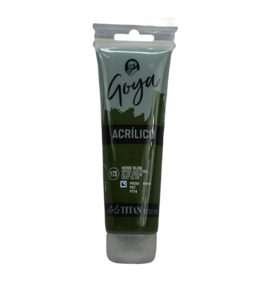 Acrílico Goya Verde oliva Nº173 125ml | Acrilico Goya 