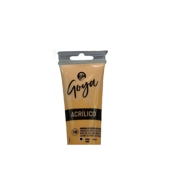 Acrílico Goya Amarillo nápoles rojizo Nº10 230ml | Acrilico Goya 