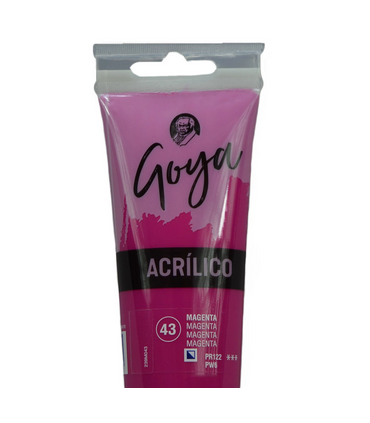 Acrílico Goya Magenta Nº43 230ml | Acrilico Goya 
