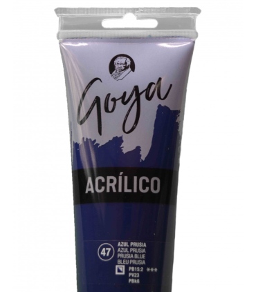 Acrílico Goya Azul prusia Nº47 230ml | Acrilico Goya 