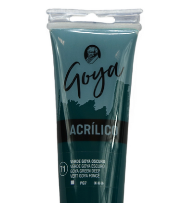 Acrílico Goya Verde GOYA oscuro Nº71 230ml | Acrilico Goya 