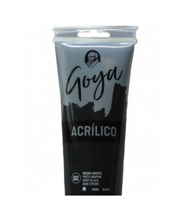 Acrílico Goya Negro marfil Nº82 230ml | Acrilico Goya 