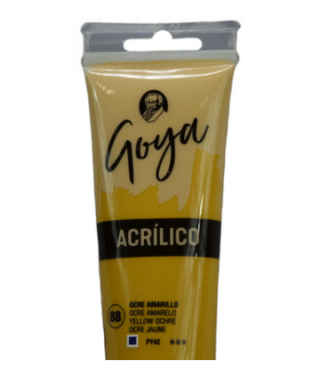 Acrílico Goya Ocre amarillo Nº88 230ml | Acrilico Goya 