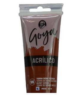 Acrílico Goya Tierra siena tostada Nº96 230ml | Acrilico Goya 