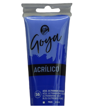 Acrílico Goya Azul ultramar oscuro Nº56 230ml | Acrilico Goya 