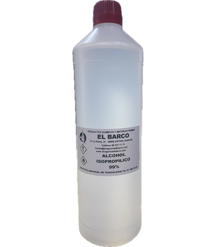 Alcohol Isopropilico 99% 1 Litro | Disolventes 