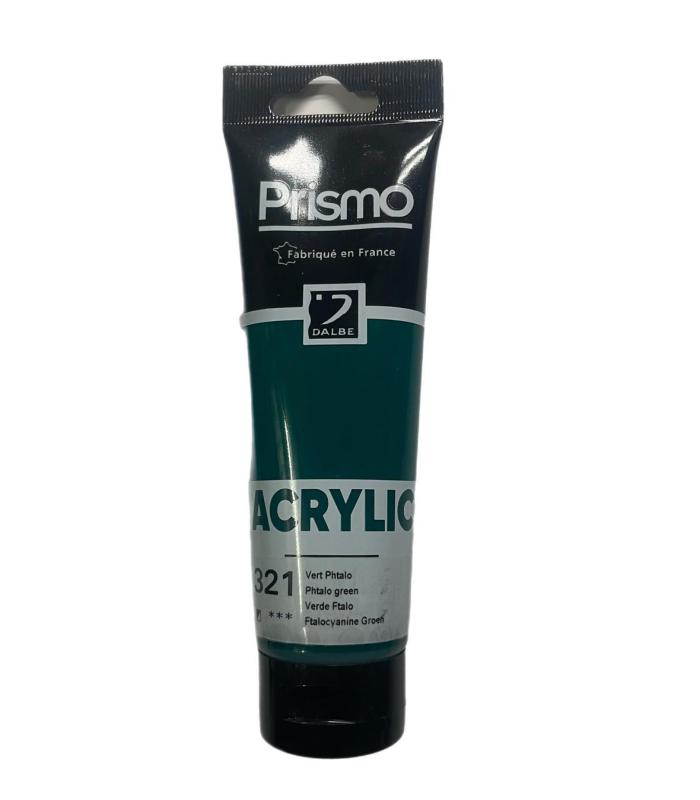 Acrílico verde ftalo Nº 321 120 ml | Acrilico Prismo 