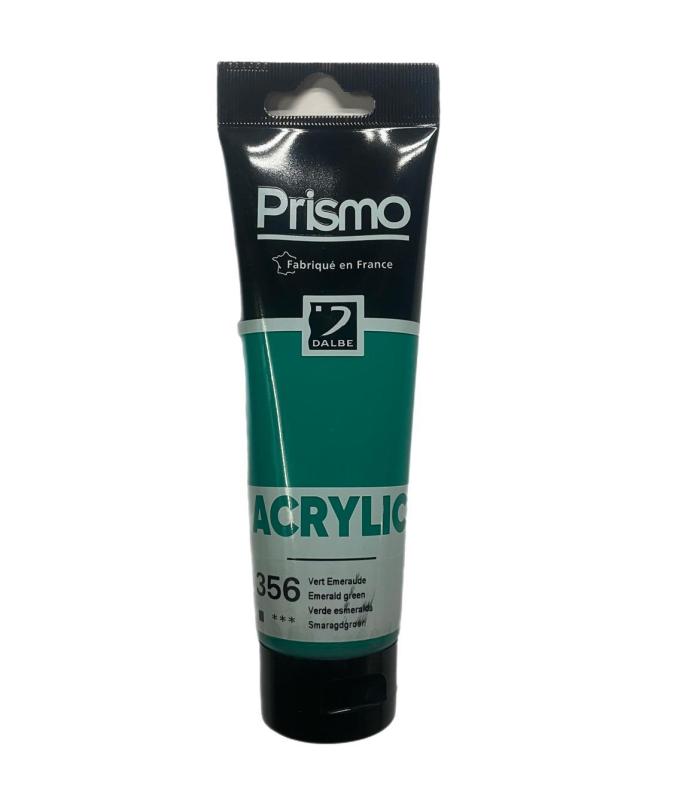 Acrílico verde esmeralda Nº 356 120 ml | Acrilico Prismo 