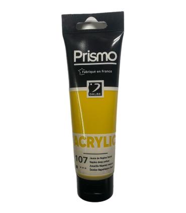 Acrílico amarillo napoles oscuro Nº 107 120 ml | Acrilico Prismo 