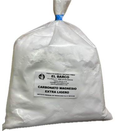 Carbonato de Magnesio Extra Ligero 1 Kg | Otros y Productos Quimicos 