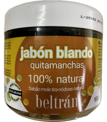 Jabon Blando Quitamanchas Beltran 500g | Quitamanchas 